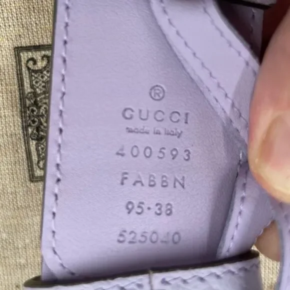 Women’s Gucci, Marmont, GG, leather belt size 95 cm/38 inches made in Italy - Picture 4 of 4